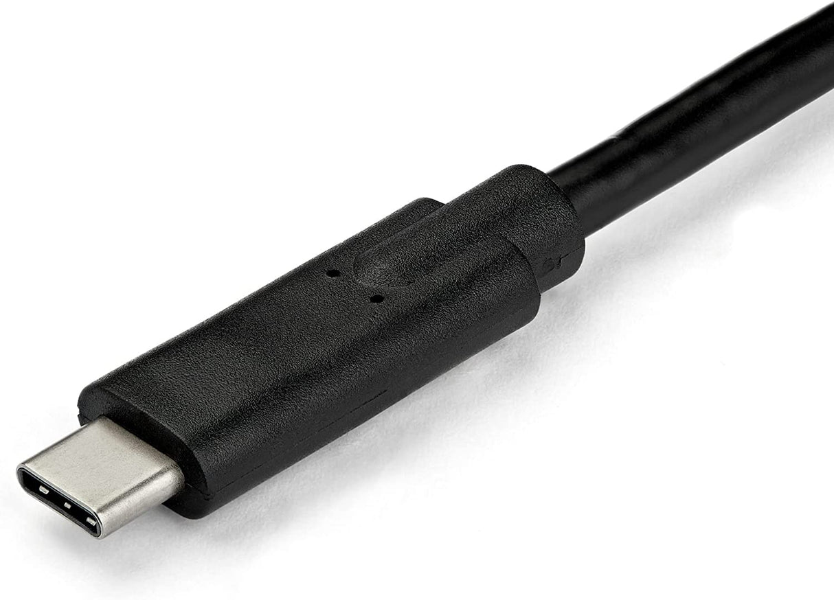 StarTech.com 3ft/1m USB C to VGA Cable - 1920x1200/1080p USB Type C to VGA Video Active Adapter Cable - Thunderbolt 3 Compatible - Laptop to VGA Monitor/Projector - DP Alt Mode HBR2 (CDP2VGAMM1MB) 3.3 feet
