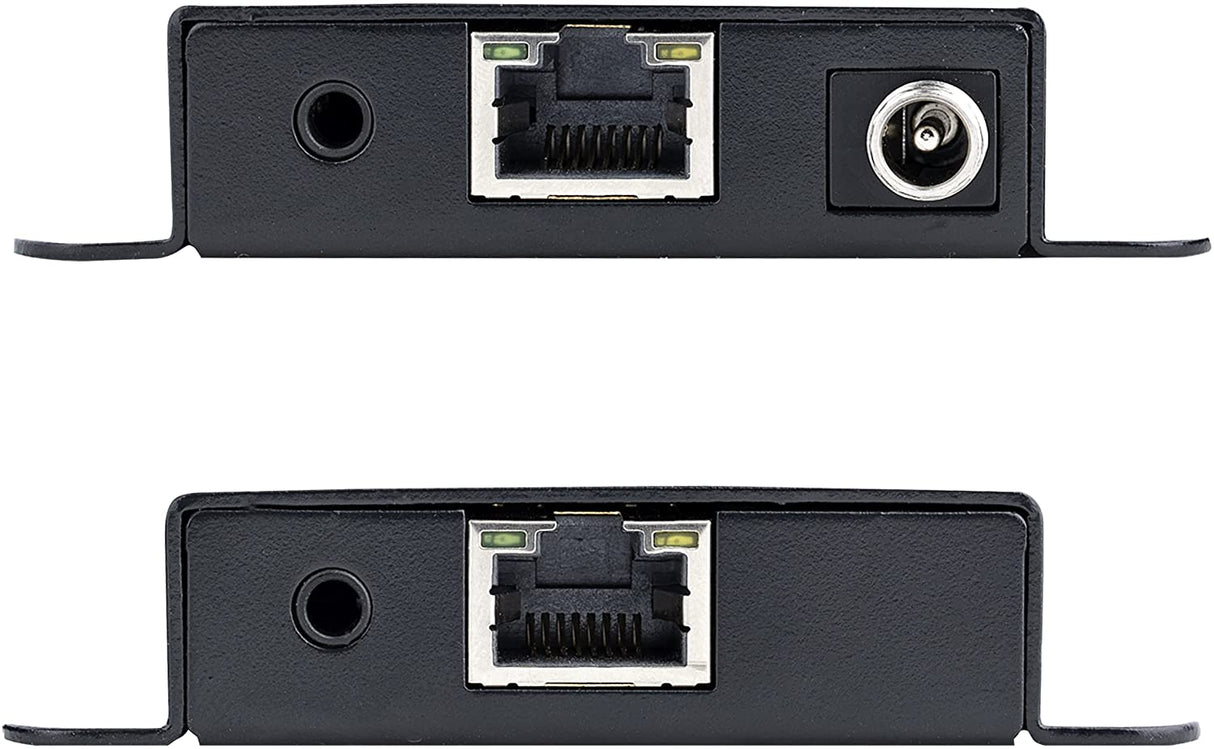 StarTech.com HDMI Extender Over CAT6/CAT5, 4K30Hz/130ft or 1080p/230ft Video Extender, HDMI Over Ethernet Extender, PoC HDMI Transmitter and Receiver Kit, IR Ext. - Local Video (EXTEND-HDMI-4K40C6P1)