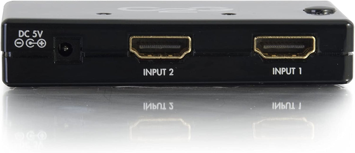C2g/ cables to go C2G HDMI Switch, HDMI Selector Switch, 2 Port, Supports 1080p, Cables to Go 40349