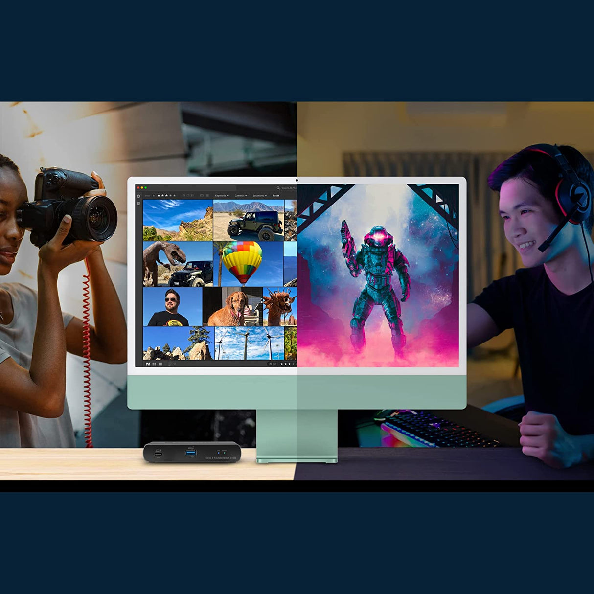 Sonnet technologies Sonnet Echo 5 Thunderbolt 4 Hub