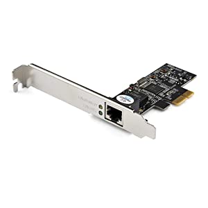 StarTech.com 1 Port PCIe Network Card - 2.5Gbps 2.5GBASE-T PCIe Network Card x1 PCIe - PCI Express LAN Card - RTL8125 (ST2GPEX)