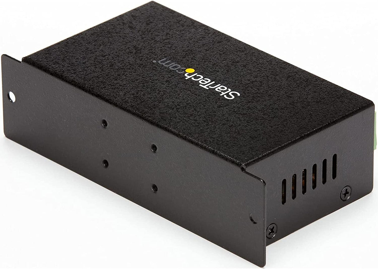StarTech.com 7-Port USB 2.0 Hub - Metal Industrial USB-A Hub with ESD Protection & 350W Surge Protection - Din Rail, Wall or Desk Mountable - TAA Compliant USB Expander Hub (ST7200USBM) 7 Port USB 2.0
