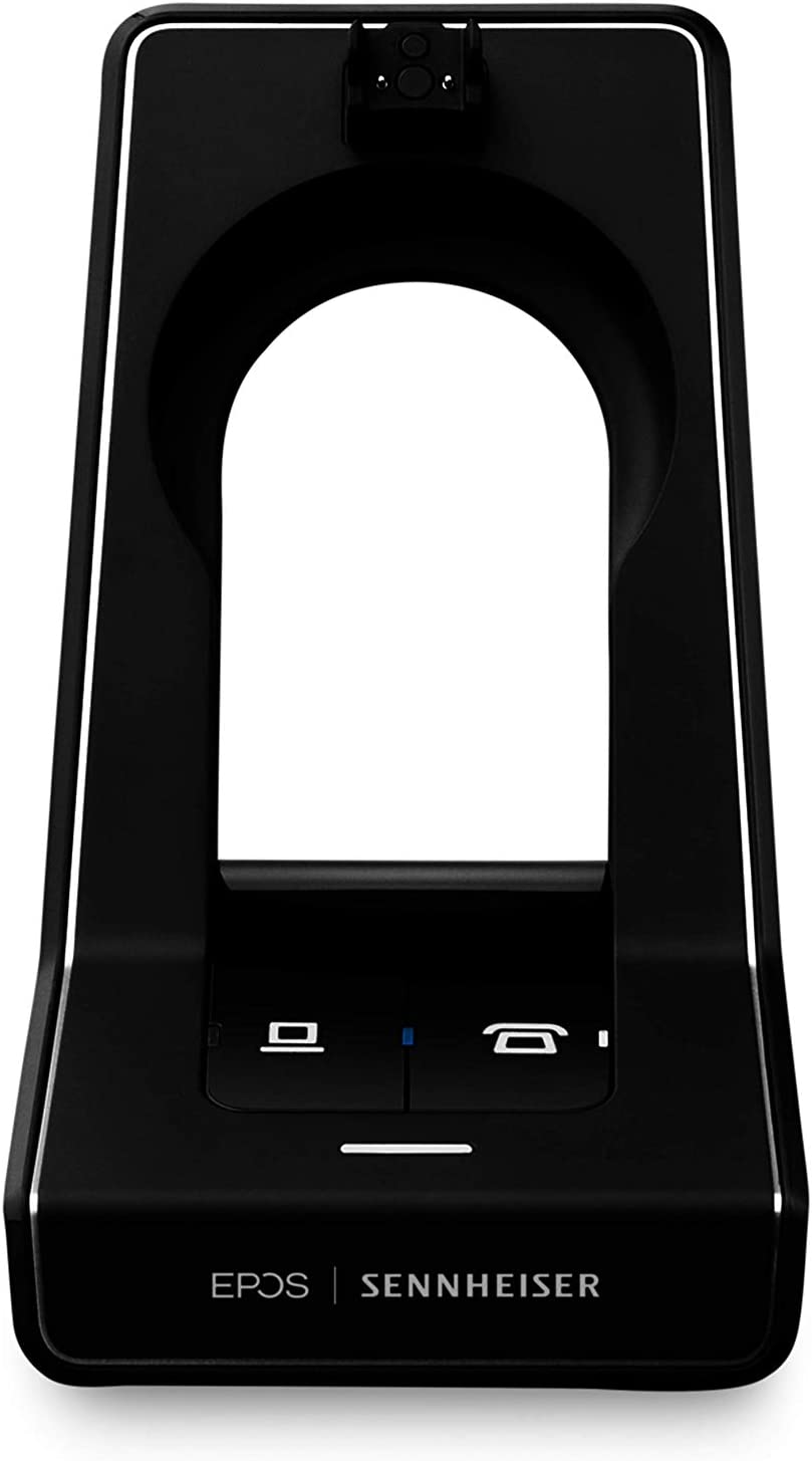 Sennheiser SD Pro 1 ML (506010) - Single-Sided, Multi Connectivity Wireless DECT Headset for Desk Phone & Certified for Skype for Business, Ultra Noise-Cancelling Microphone (Black) SD Pro 1 ML Headset