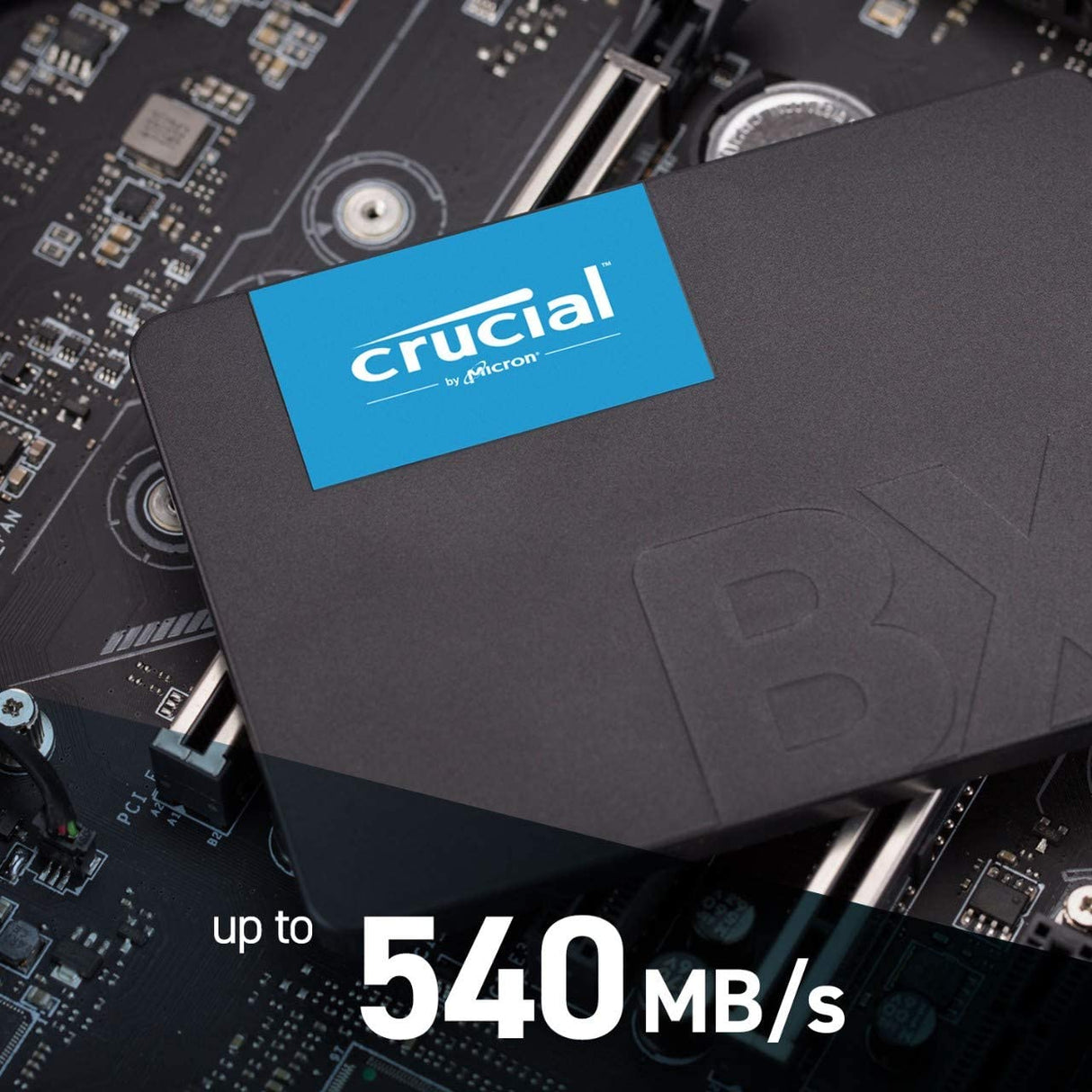 Crucial BX500 240GB 3D NAND SATA 2.5-Inch Internal SSD, up to 540MB/s - CT240BX500SSD1 240GB Standard Packaging