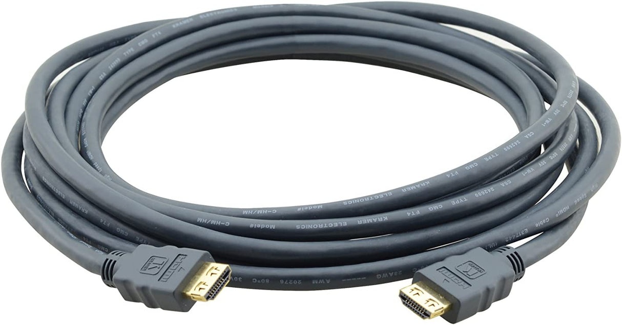 Kramer electronics Kramer HDMI Cable High Performance High Resolution, 10 Ft (3.0 Meter) Long