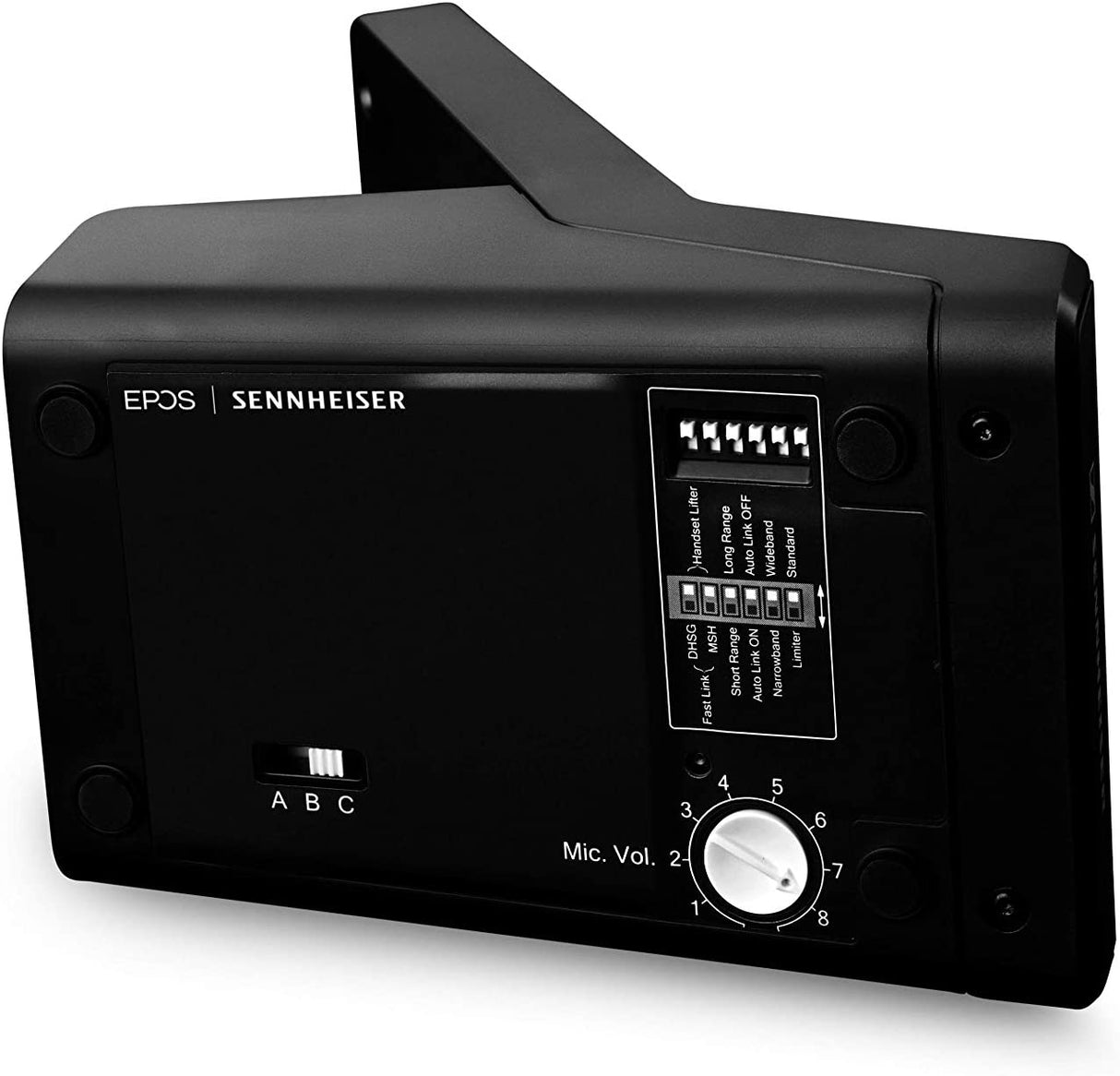 Sennheiser SD Pro 1 ML (506010) - Single-Sided, Multi Connectivity Wireless DECT Headset for Desk Phone & Certified for Skype for Business, Ultra Noise-Cancelling Microphone (Black) SD Pro 1 ML Headset