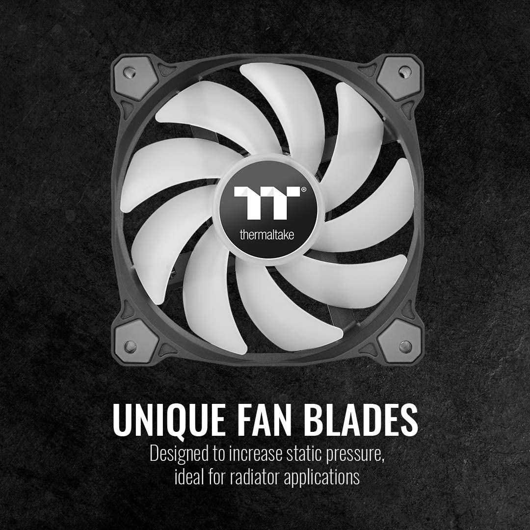 Thermaltake 140mm Pure A14 PWN Case Fan (Single Pack)-Blue CL-F110-PL14BU-B Blue 140mm