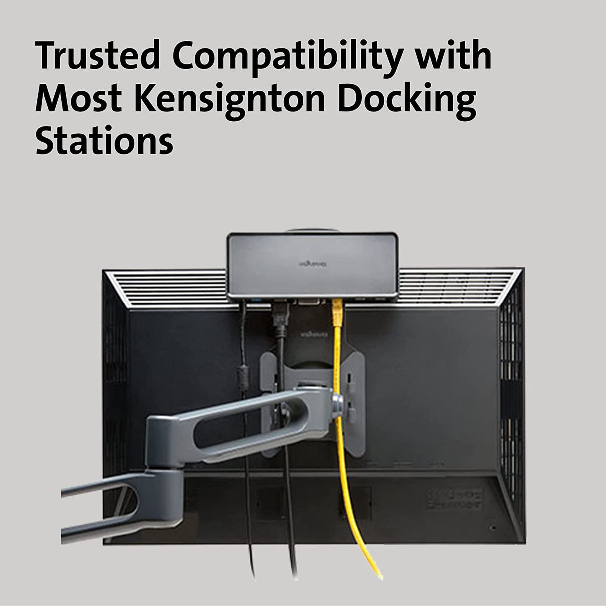 Kensington Docking Station VESA-Compatible Monitor Mounting Plate (K33959WW)