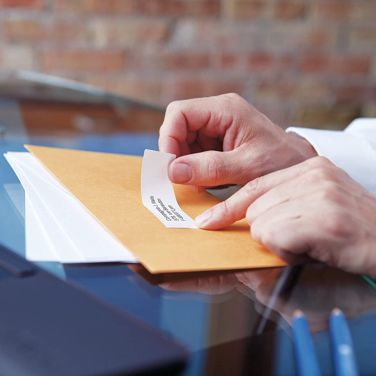 DYMO LW Mailing Address Labels for LabelWriter Label Printers, White, 1-1/8'' x 3-1/2'', 2 Rolls of 260 (30320)