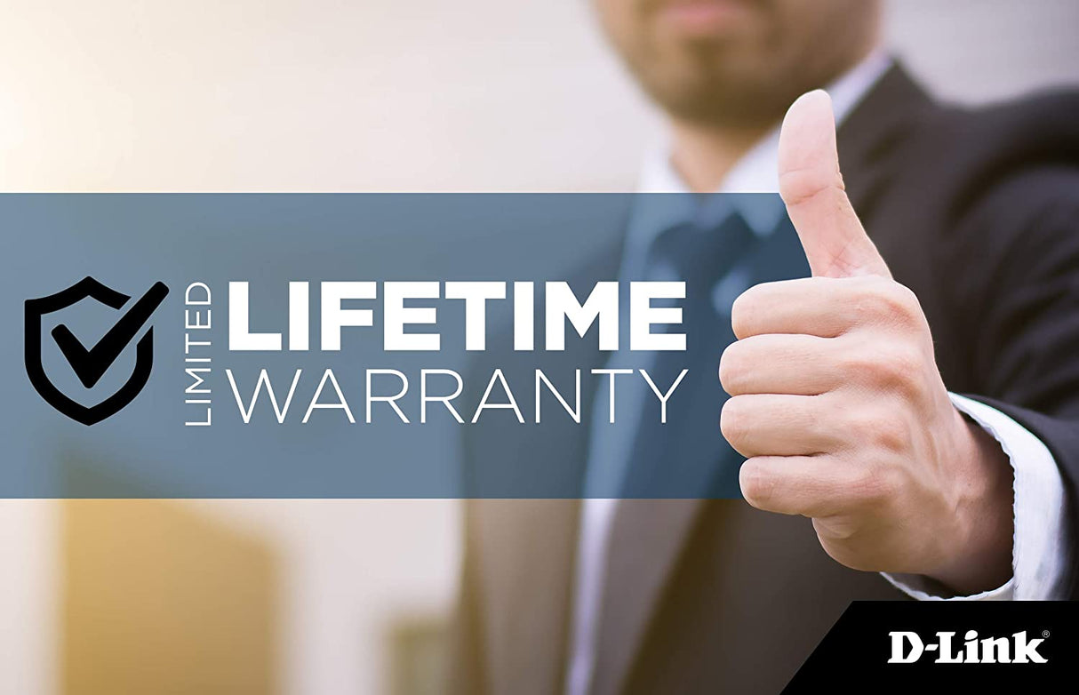 D-Link PoE Switch, 8 Port Ethernet Gigabit Unmanaged Desktop Switch with 4 PoE Ports 68W Budget (DGS-1008P),Black 8-Port PoE Gigabit