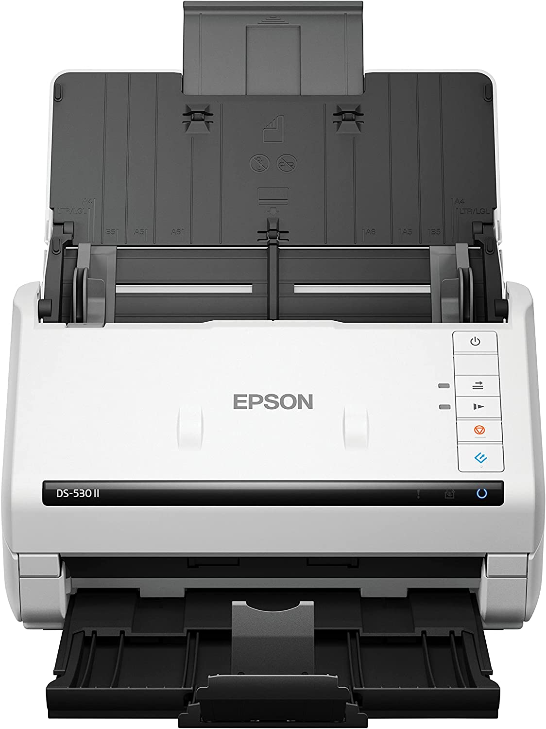 Epson DS-530 II Color Duplex Document Scanner for PC and Mac with Sheet-fed, Auto Document Feeder (ADF)