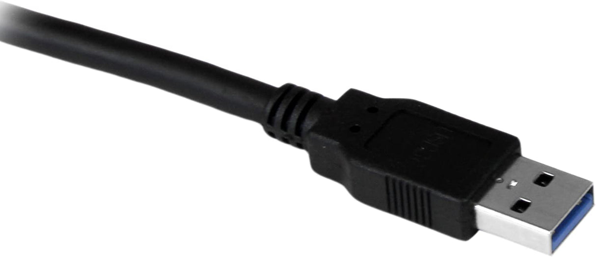 StarTech.com 5ft SuperSpeed USB 3.0 Extension Cable for Desktop - STP - USB-A Male to USB-A Female Cable for Computer - Black (USB3SEXT5DKB) USB 3.0 Black