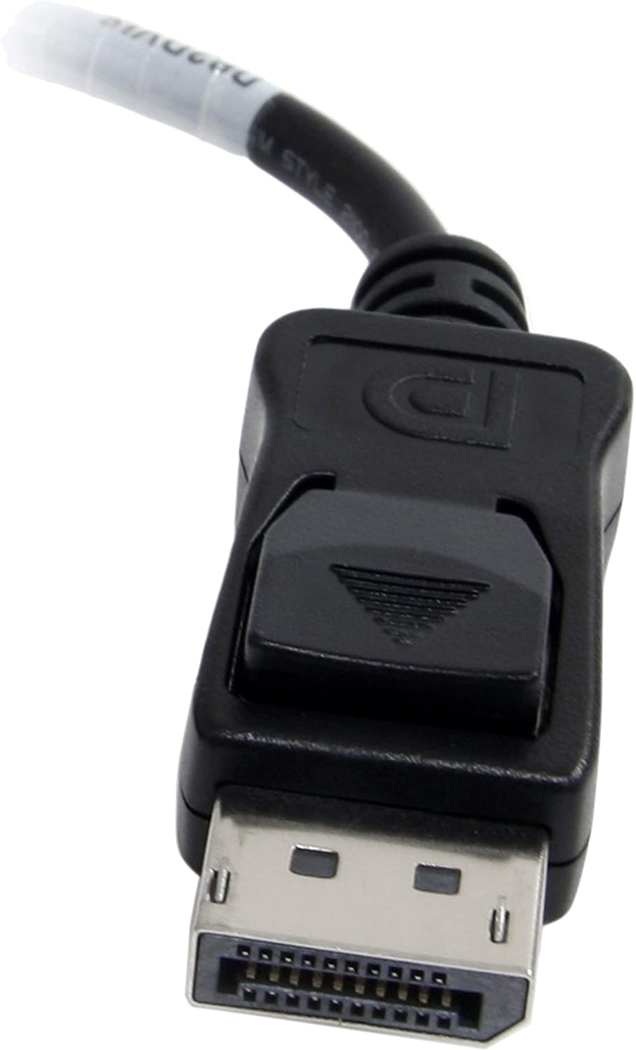 StarTech.com DisplayPort to DVI Adapter - Active DisplayPort to DVI-D Adapter/Video Converter 1080p - DP 1.2 to DVI Monitor Cable Adapter Dongle - DP to DVI Adapter - Latching DP Connector (DP2DVIS)