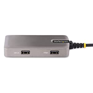 StarTech.com USB-C Multiport Adapter - 4K 60Hz HDMI w/HDR - 3-Port USB Hub - 100W Power Delivery Pass-Through - Works with Chromebook Certified - Windows/macOS/iPadOS/Android (104B-USBC-MULTIPORT)