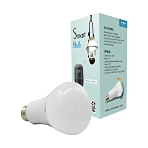 IVIEW-ISB610 WiFi Smart LED Light Bulb, Multi-color, Dimmable, No Hub Required, Free APP Remote Control, Compatible with Amazon Alexa & Google Assistant