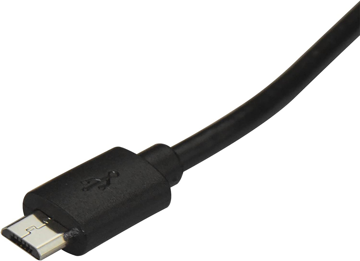 StarTech.com USB C to Micro USB Cable - 3 ft / 1m - USB 2.0 Cable - Micro USB Cord - Micro B USB C Cable - USB 2.0 Type C (USB2CUB1M),Black 3 ft/ 1 m
