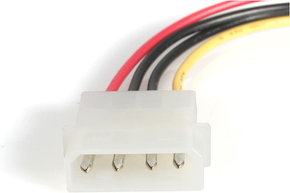 StarTech.com 18in SAS 29 Pin to SATA Cable with LP4 Power - 18in SAS 29 pin to SATA Cable - 18in SFF 8482 to SATA (SAS729PW18), Red