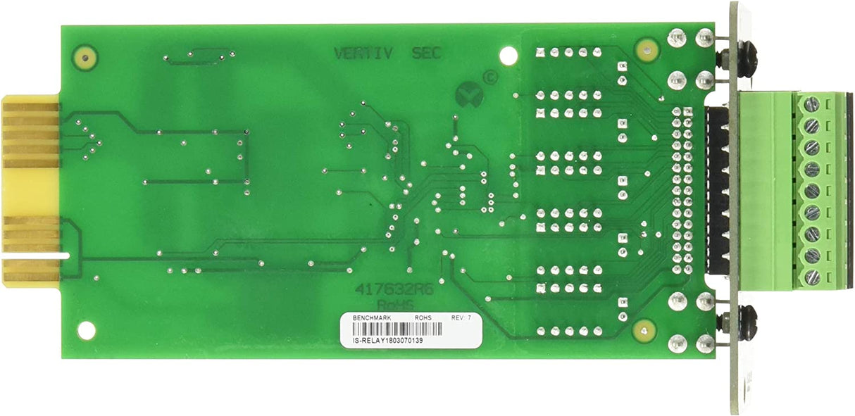 Liebert is-Relay Intellislot Relay Card, Remote Management Adapter