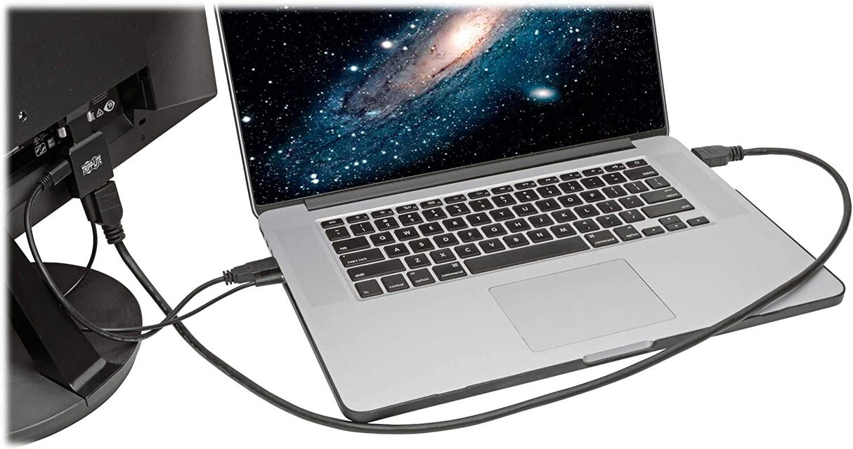 Tripp Lite Active HDMI to VGA Adapter (F/M), HDMI Audio Extractor, Female HDMI to Male VGA, 1080p @ 60 Hz, Black (P131-000-A-DISP)