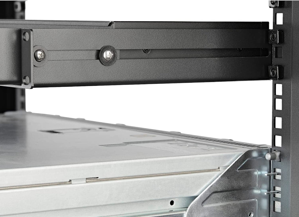 StarTech UNIRAILS1UB 1U 4 Post 200 lbs Max Rack Rails