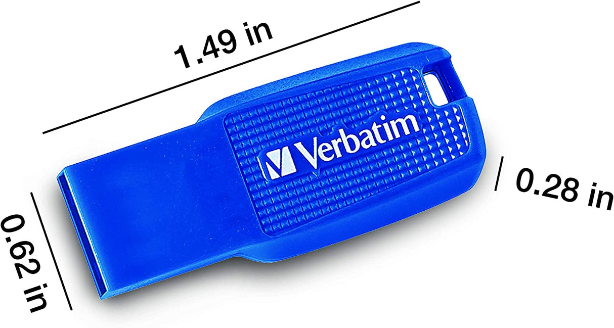 Verbatim 32GB Ergo USB 3.0 Flash Drive – Blue Blue 32GB