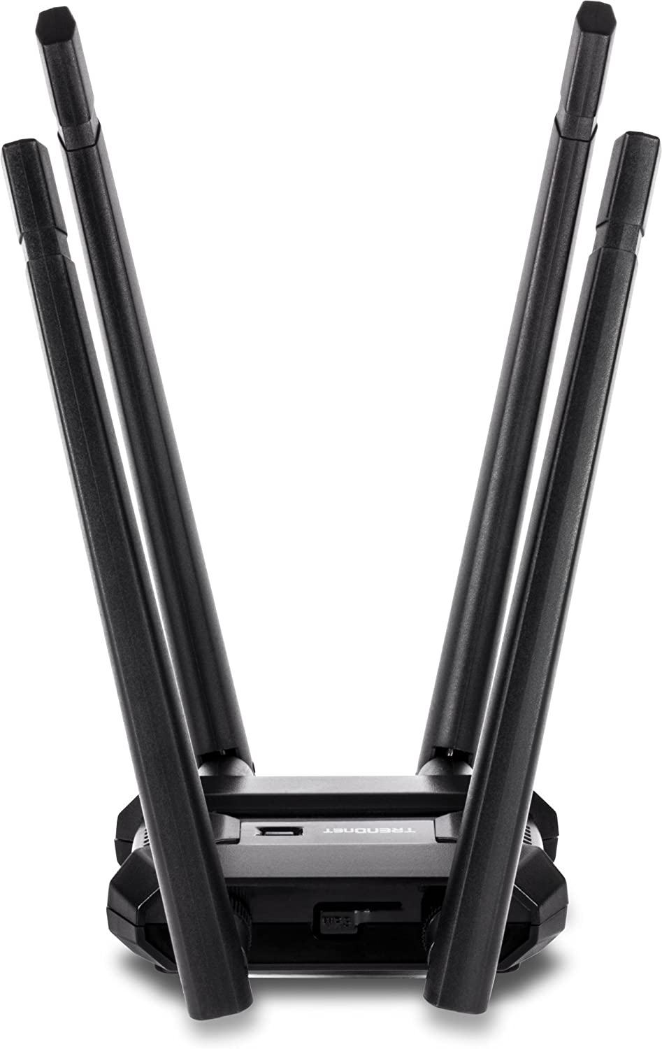 TRENDnet AC1900 High Power Dual Band Wireless USB Adapter, Increase-Extend WiFi Wireless Coverage, Stream 4K HD Video, Windows-Mac OS Compatible, USB 3.0 to USB Type A, Black, TEW-809UB