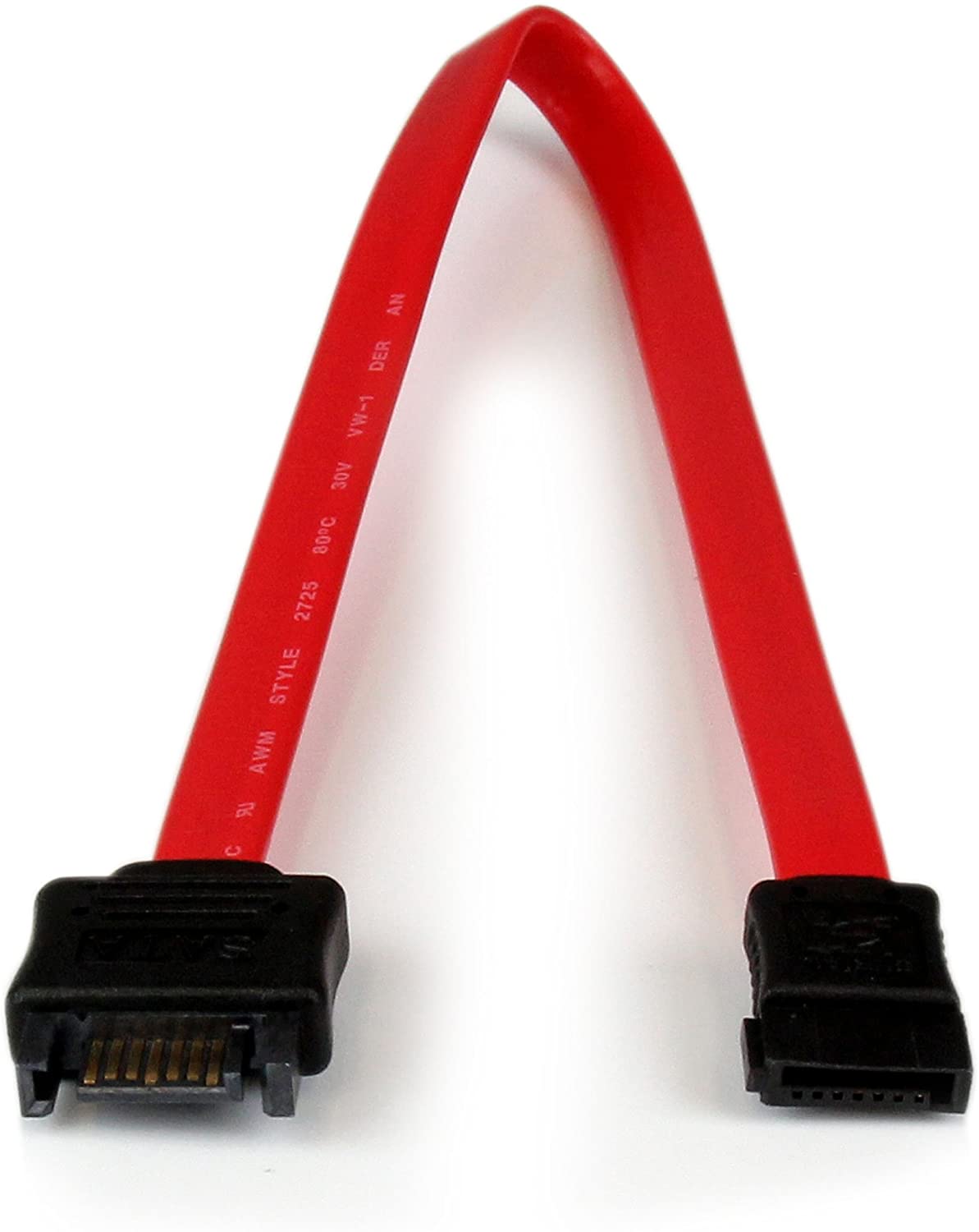 StarTech.com 0.3m SATA Extension Cable - 30cm 7 pin SATA Extension - 7 pin SATA Extension Cable - 7 pin SATA Extension cord
