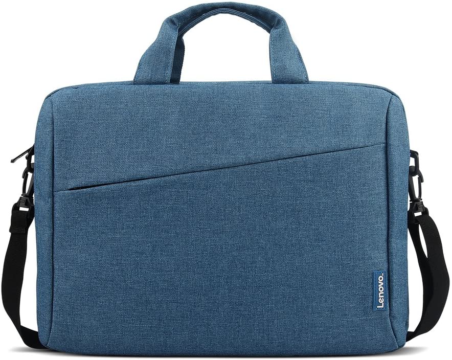 Lenovo Laptop Carrying Case T210, fits for 15.6-Inch Laptop and Tablet, Sleek Design, Durable and Water-Repellent Fabric, Business Casual or School, GX40Q17230 Casual Toploader - Blue