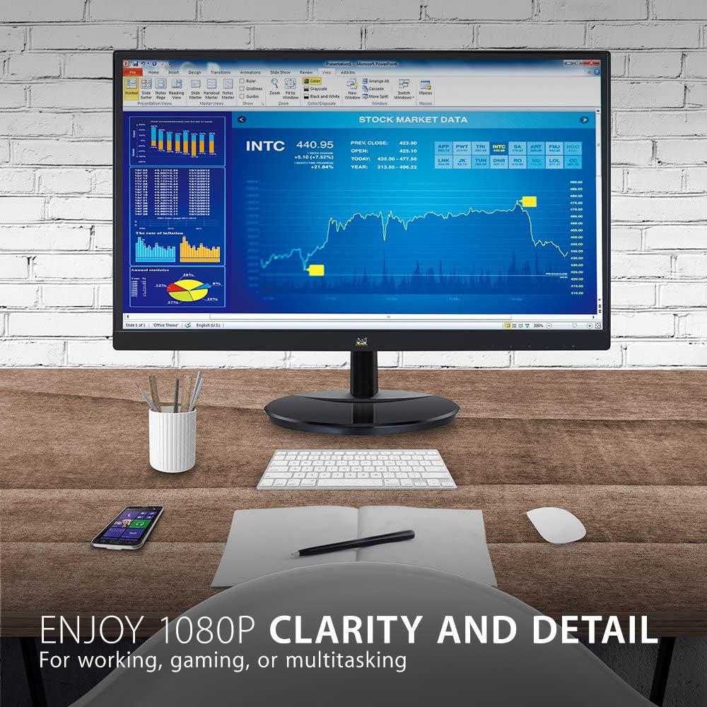 ViewSonic VA2759-SMH 27 Inch IPS 1080p LED Monitor with HDMI and VGA Inputs 27-Inch Monitor