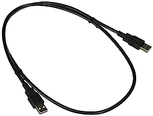 C2G 28105 USB A Male to A Male Cable (1 Meter, Black)