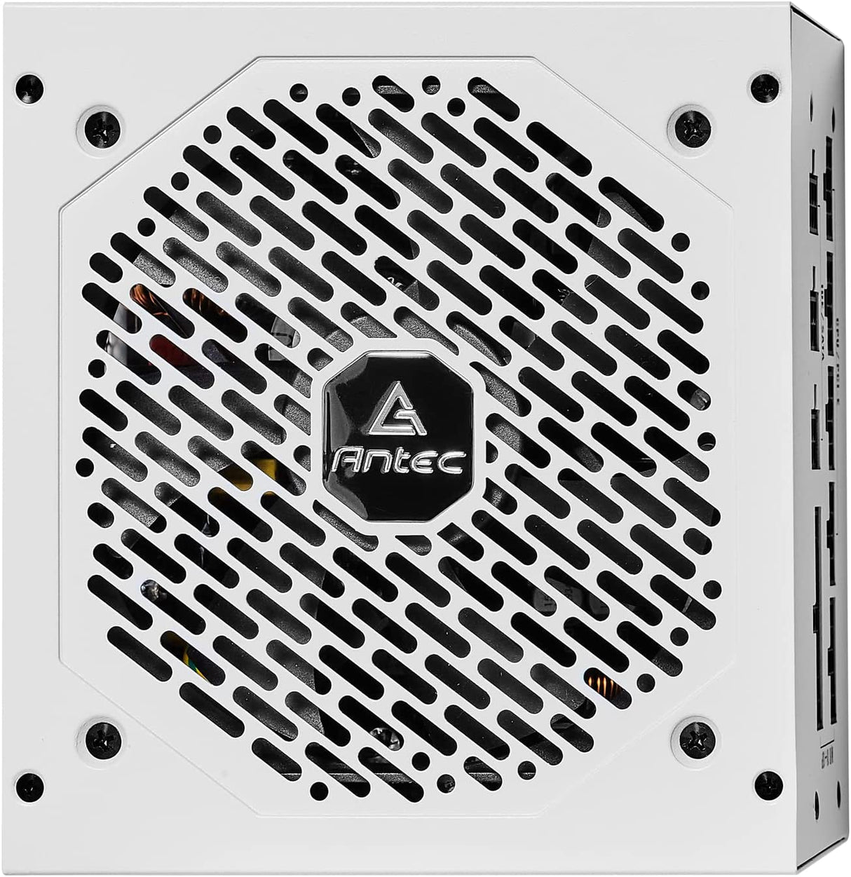 Antec NeoECO Series NE850G M White, 80 Plus Gold Certified, 850W Full Modular with PhaseWave Design, Japanese Caps, Zero RPM Manager, 120 mm Silent Fan, ATX 12V 2.4 & 7-Year Warranty