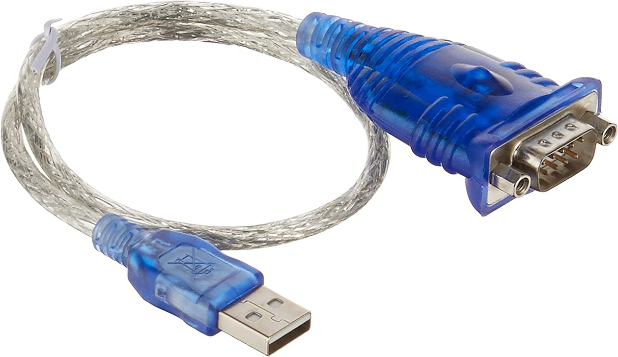 C2g/ cables to go C2G USB Adapter, USB to DB9 Adapter Cable, Blue, 1.5 Feet (0.45 Meters), Cables to Go 26886 USB to DB9 Male Adapter