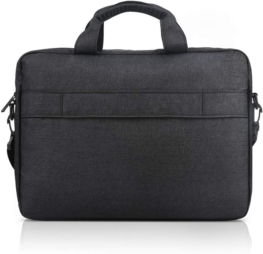 Lenovo Laptop Shoulder Bag T210, 15.6-Inch Laptop or Tablet, Sleek, Durable and Water-Repellent Fabric, Lightweight Toploader, Business Casual or School, GX40Q17229, Black
