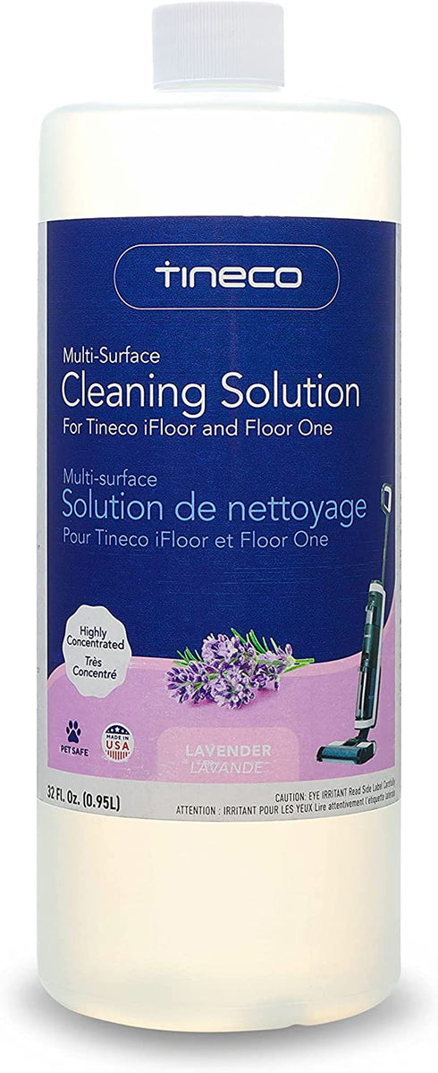 Tineco Multi-Surface Cleaning Solution 32Fl oz (0.95L) for Floor Clean –