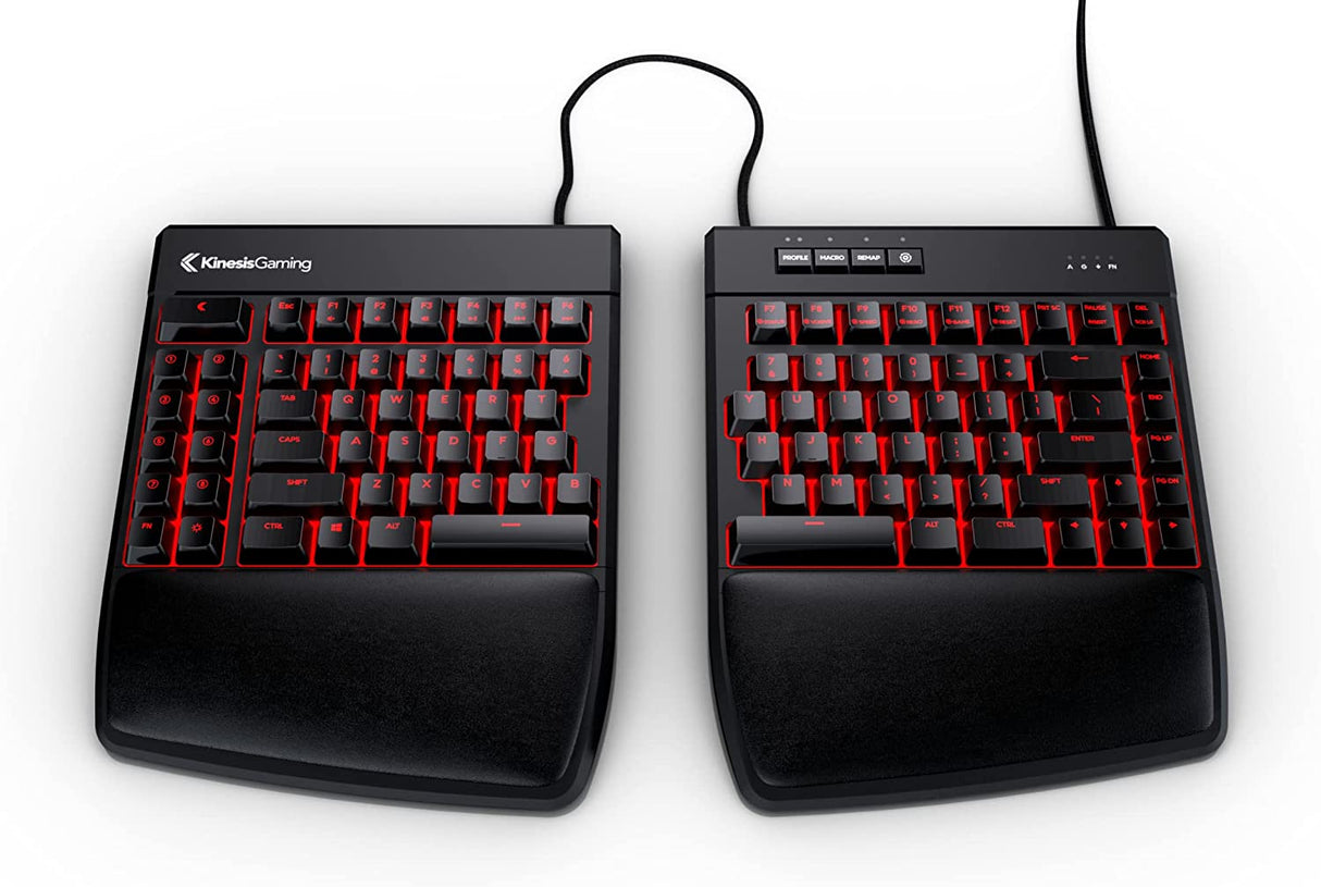 KINESIS GAMING Freestyle Edge RGB Split Mechanical Keyboard (MX Brown) RGB MX Brown