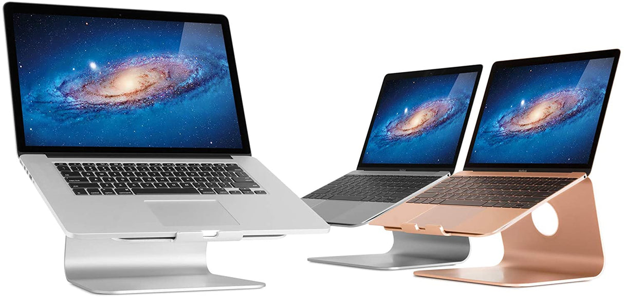 Rain Design mStand360 Laptop Stand with Swivel Base, Space Gray (10074) mStand360 Space Gray