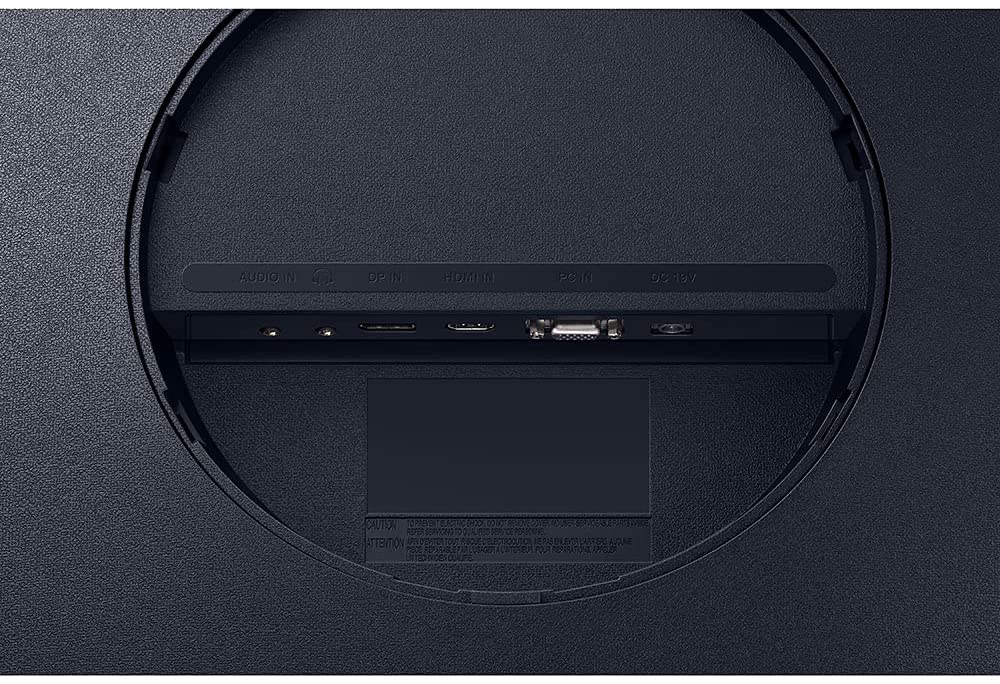 Samsung Monitor T55 24 Inch |24" Curved Monitor (LC24T550FDNXZA) - Curved, 1000R, 1080P, 4ms, AMD Freesync, HDMI, DP