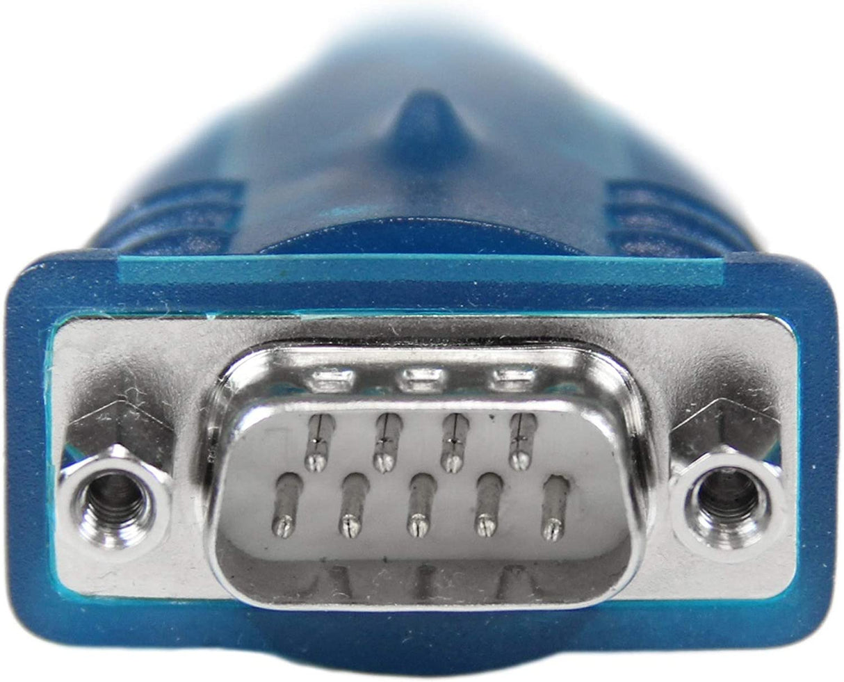 StarTech.com 1 Port USB to Serial RS232 Adapter - Prolific PL-2303 - USB to DB9 Serial Adapter Cable - RS232 Serial Converter (ICUSB232V2)