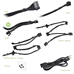 EVGA 700 GD, 80+ GOLD 700W, 5 Year Warranty, Power Supply 100-GD-0700-V1