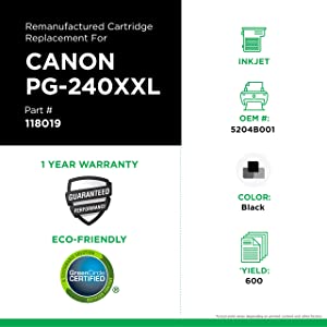 Westpoint Canon Pg-240xxl Ink Black