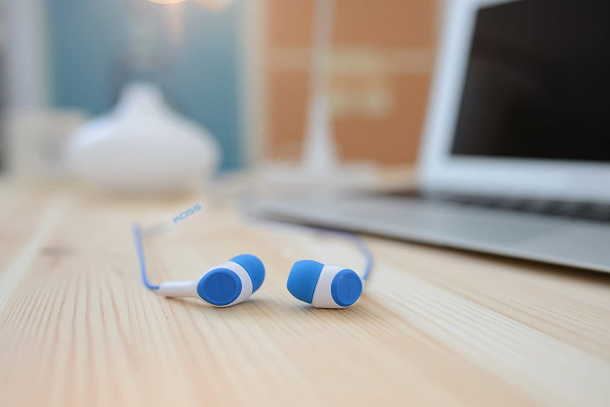 Koss KEB15i In-Ear Headphone, Blue