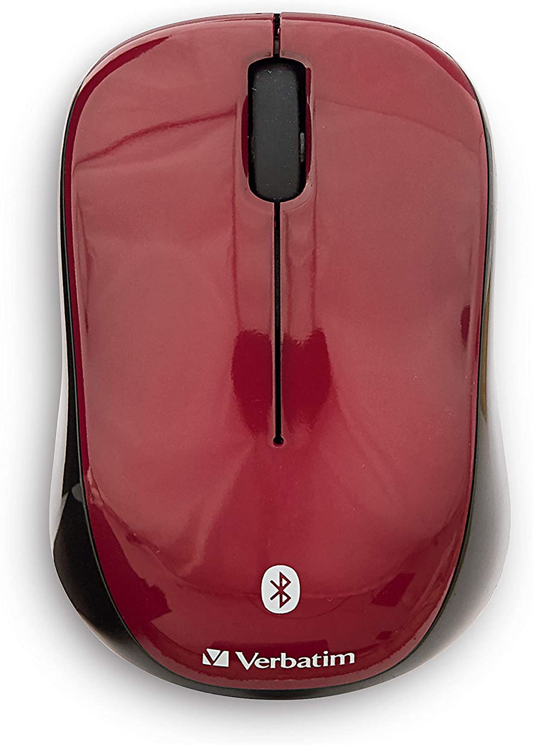 Verbatim Bluetooth Wireless Tablet Multi-Trac Blue LED Mouse - Garnet