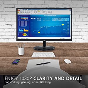 ViewSonic VA2459-SMH 24 Inch IPS 1080p LED Monitor with HDMI and VGA Inputs 24-Inch Monitor