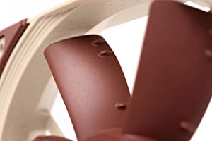 Noctua NF-S12A FLX, Premium Quiet Fan, 3-Pin (120mm, Brown)