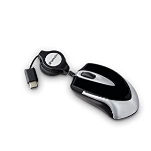 Verbatim USB-C Mini Optical Travel Mouse - Black