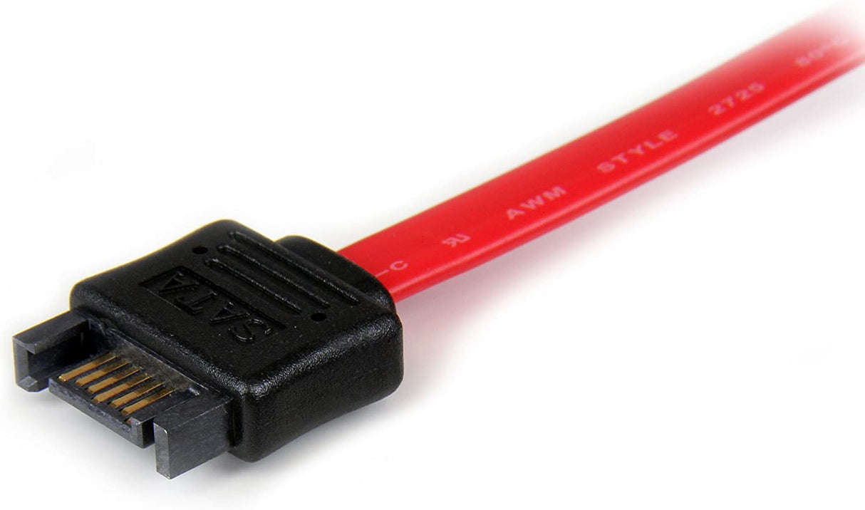 StarTech.com 0.3m SATA Extension Cable - 30cm 7 pin SATA Extension - 7 pin SATA Extension Cable - 7 pin SATA Extension cord