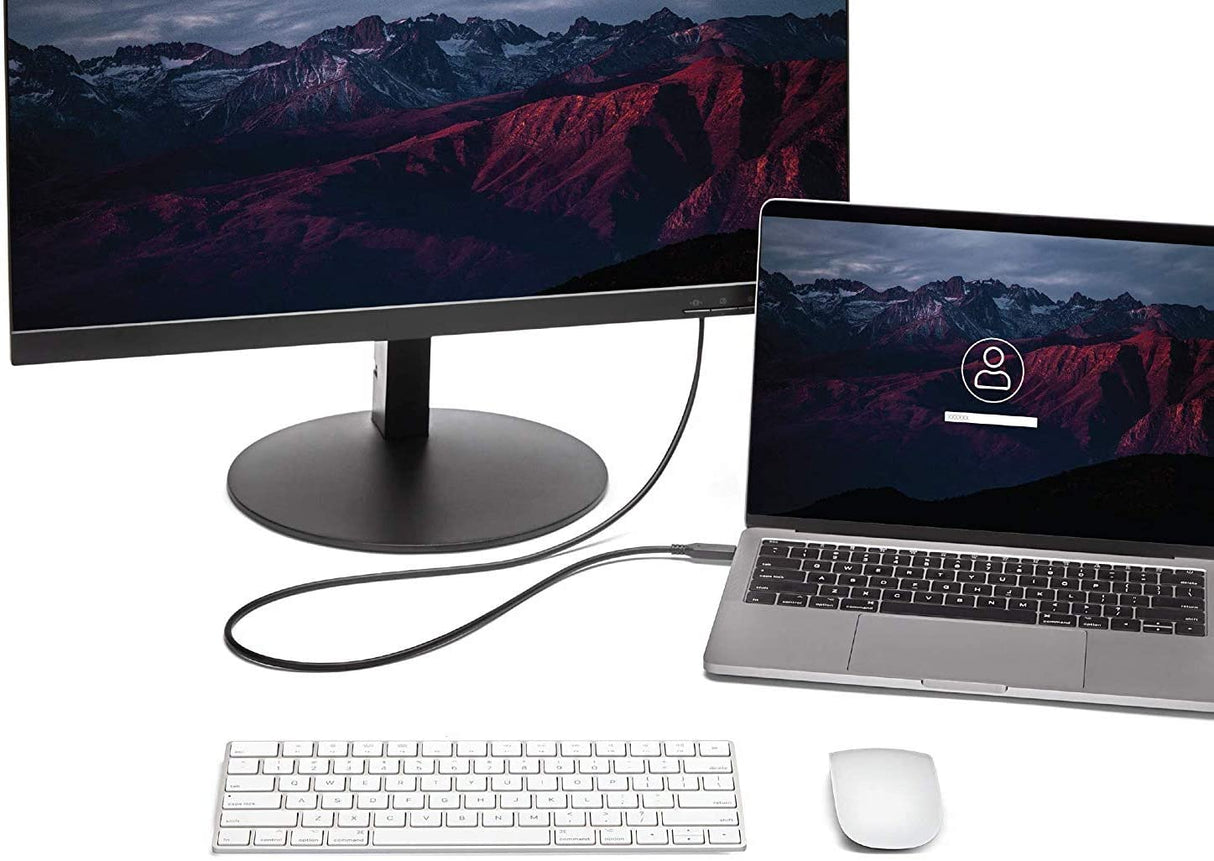 StarTech.com 1m / 3 ft USB-C to Mini DisplayPort Cable - 4K 60Hz - Black - USB 3.1 Type C to mDP Adapter (CDP2MDPMM1MB) 1m/3 ft