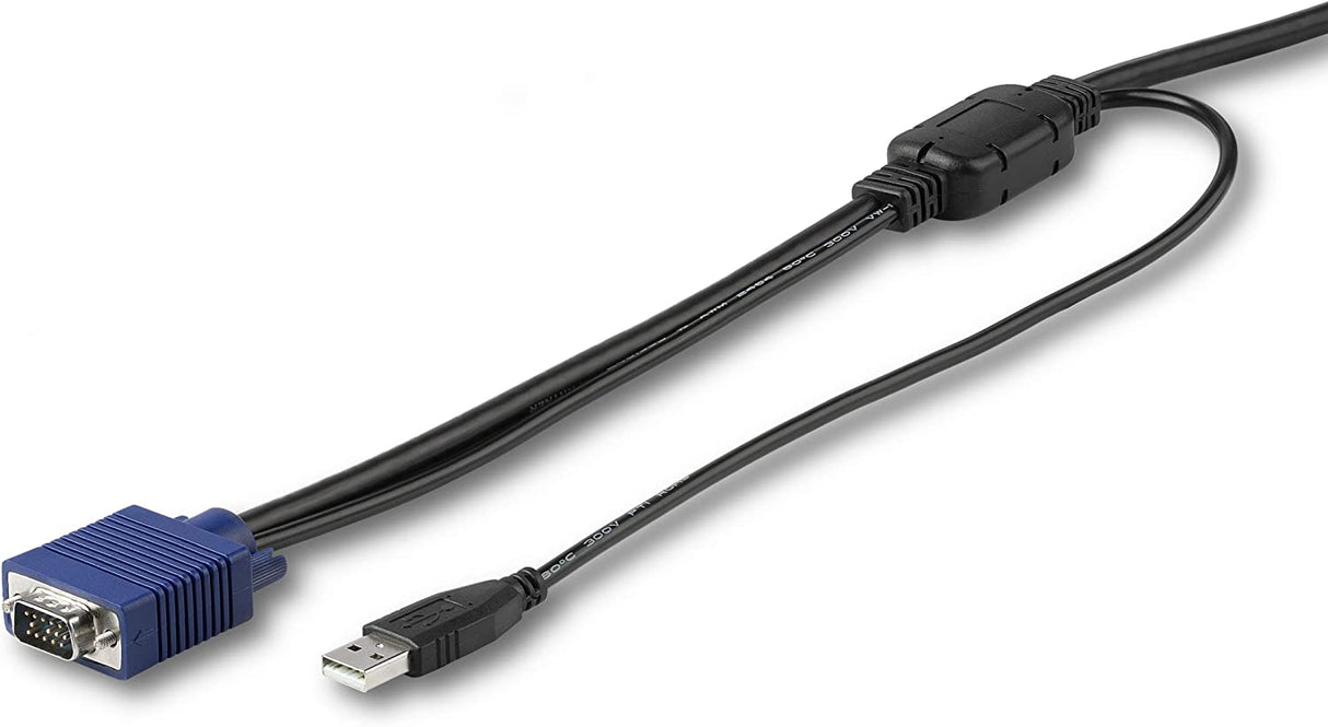 StarTech.com 6 ft. (1.8 m) USB KVM Cable for StarTech.com Rackmount Consoles - VGA and USB KVM Console Cable (RKCONSUV6)