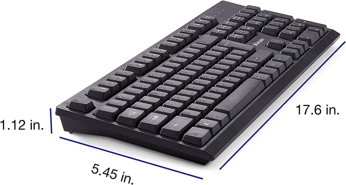 Verbatim USB Wireless Keyboard and Mouse Combo Wireless Keyboard & Mouse