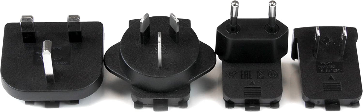 StarTech.com Universal Replacement Power Adapter - DC 9 Volts, 2 Amps Power Adapter (SVA9M2NEUA), Black 9V, 2A M-type Barrel Connector